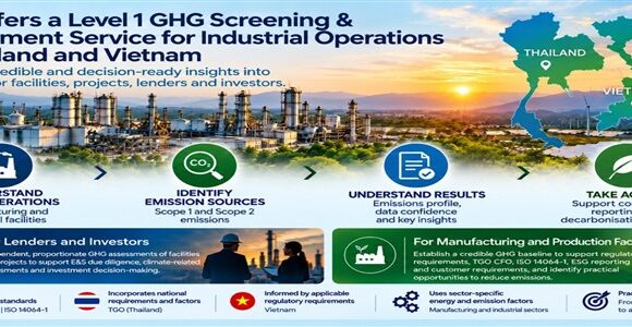 SLP Launches Practical GHG Emissions Assessment & Inventory Services for Manufacturing Facilities and Projects SLP Launches Practical GHG Emissions Assessment & Inventory Services for Manufacturing Facilities and Projects